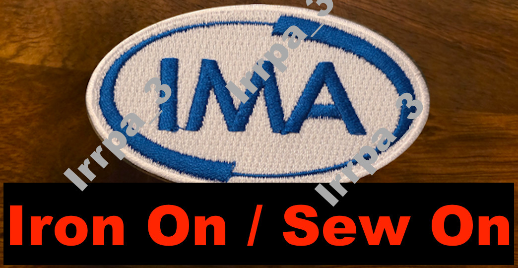 Colorado Avalanche IMA Patch IMA Financial Group Ad Patch IMA Ad patch WHITE