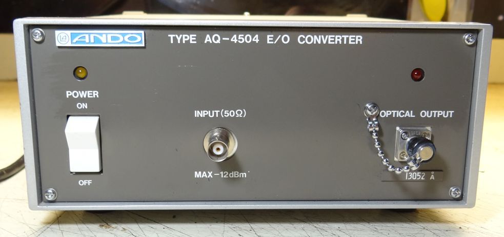 ANDO TYPE AQ-4504 E/O CONVERTER