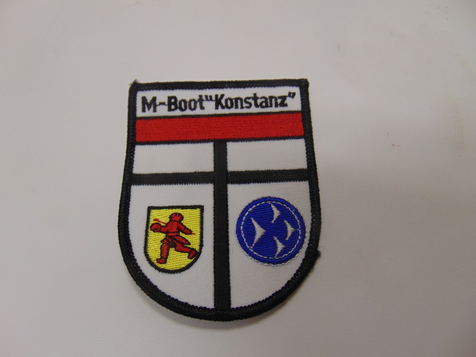 MILITARY PATCH SEW ON FOREIGN M-BOOT "KONSTANZ"