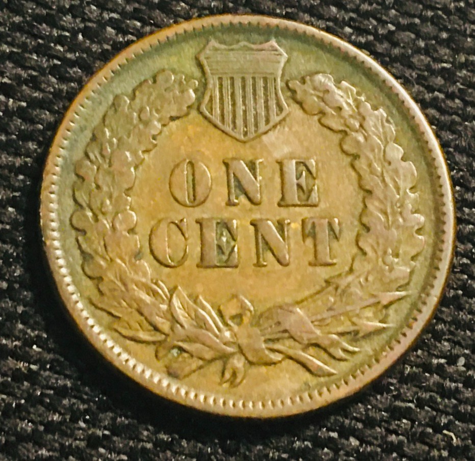 #D163 1897 INDIAN CENT (HI-GRADE)