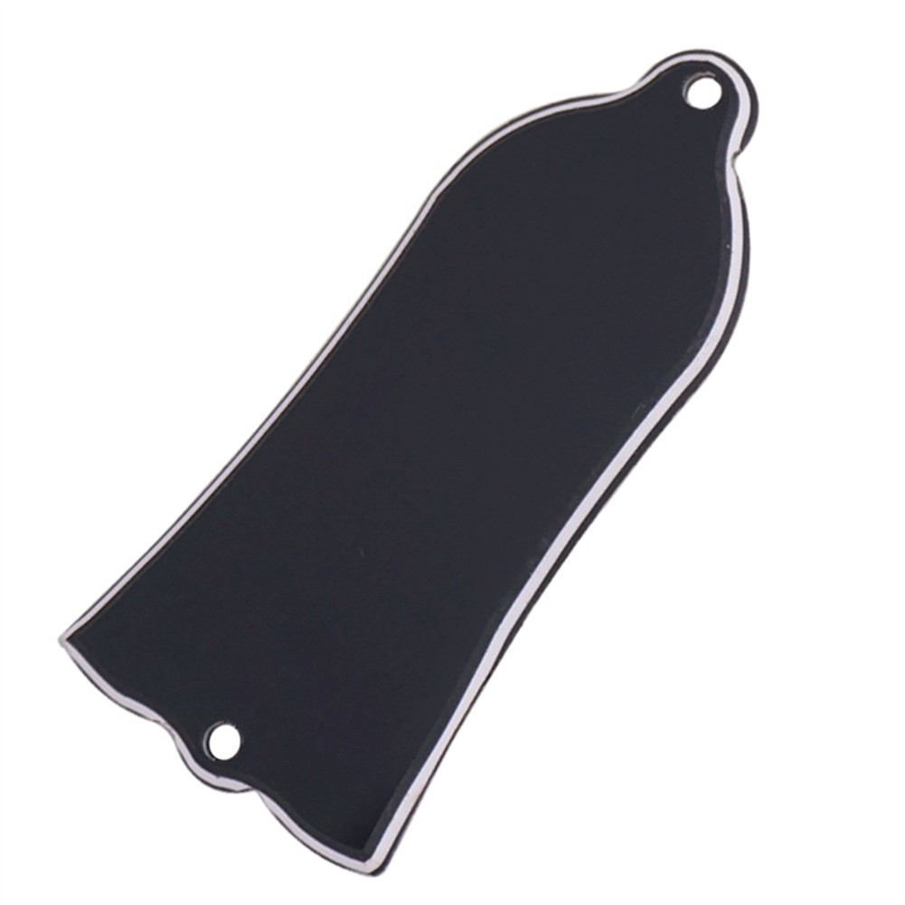 NEW 2-ply Plain Black Bell Truss Rod Cover For Gibson SG/Les Paul/Bass