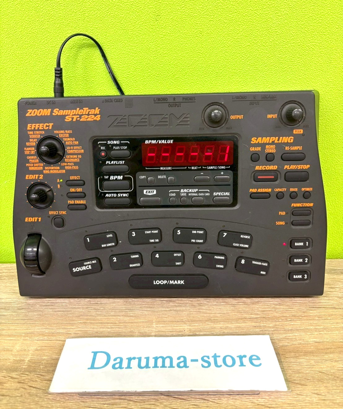 Zoom ST-224 Sampler Used Tested