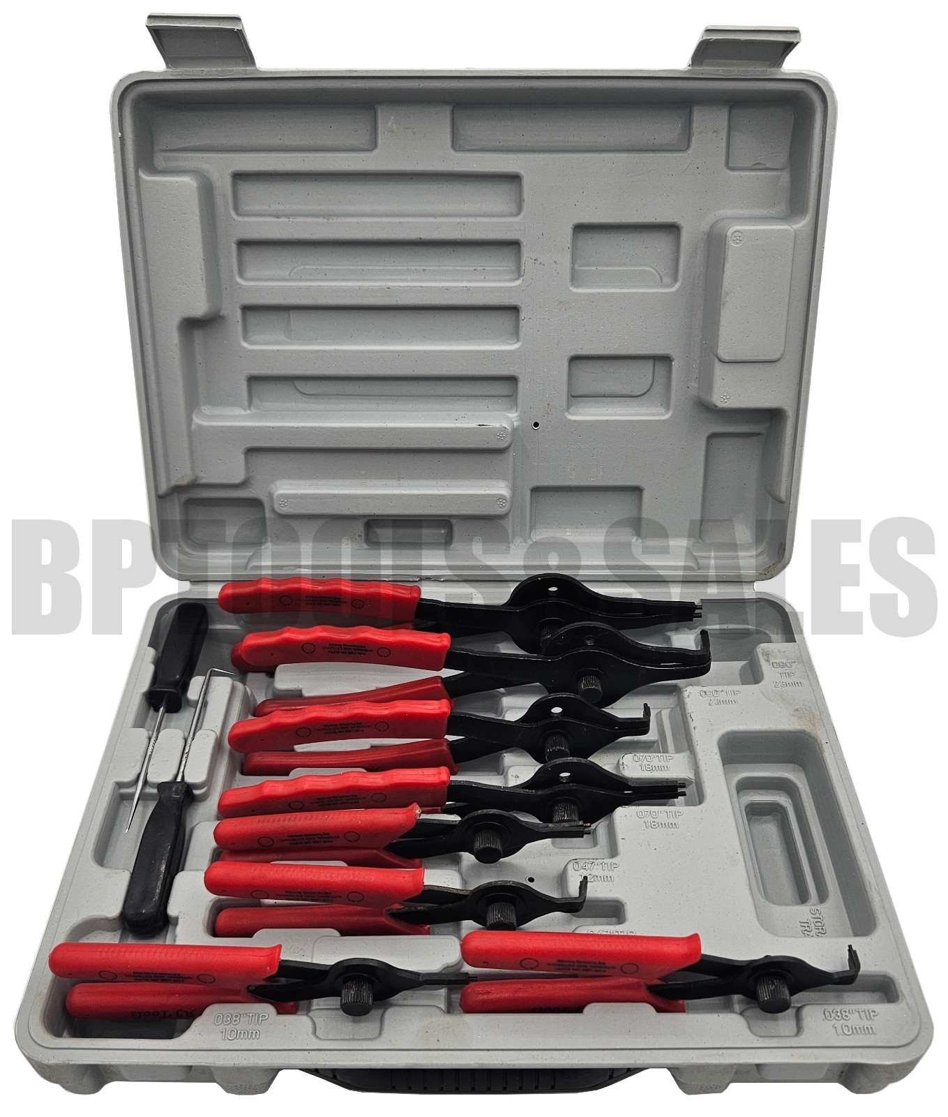 11pc Snap Ring Pliers Set Mechanics Circlips Auto Tool Internal External Pliers