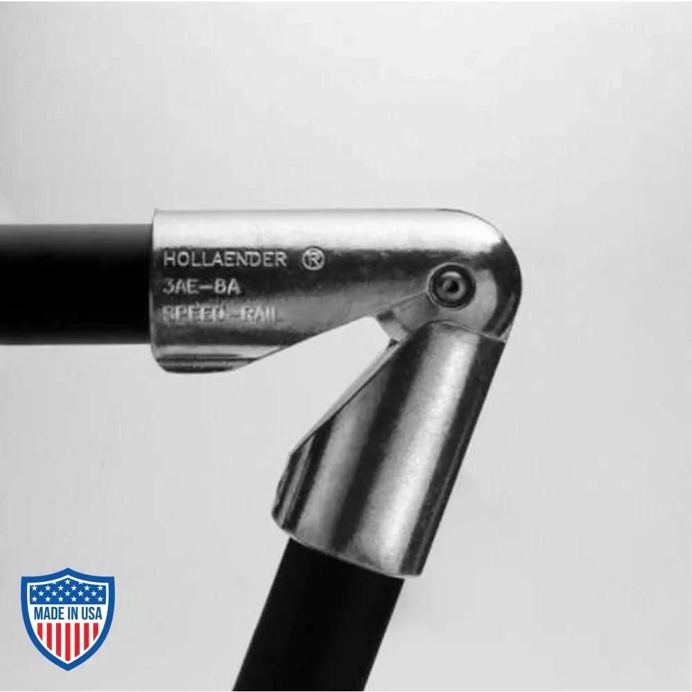 Hollaender® 1-1/4" Adjustable Elbow Corner Speed-Rail® Fitting #3AE-7