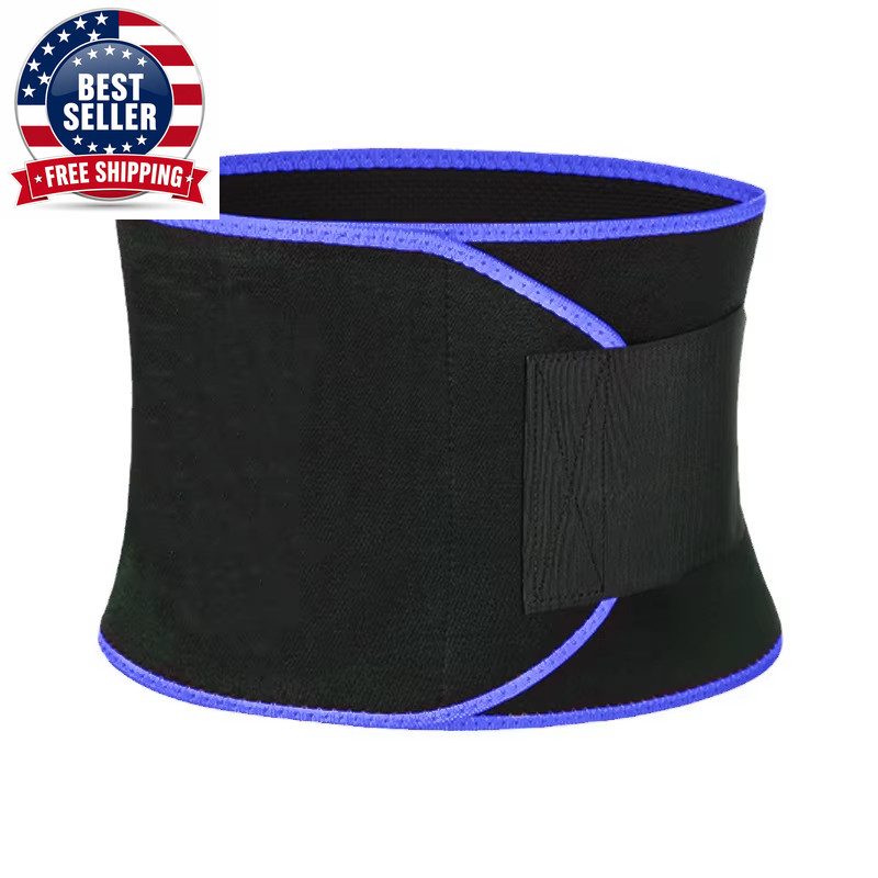 Sports Sweat Burst Waist Support Belt Shape Running Durable Waist Abdominal Fat