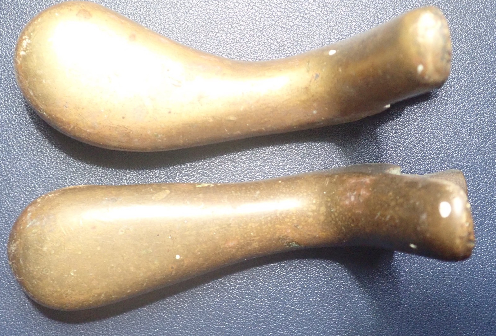 Antique Brass Pump Organ Pedals Lot 2 Cast 137 138 Vintage Reed Organ Parts