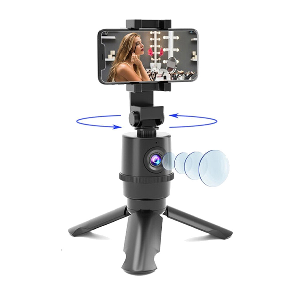 360 Smart AI Camera Auto Tracking Selfie Stick Mount for Vlog Broadcast Video