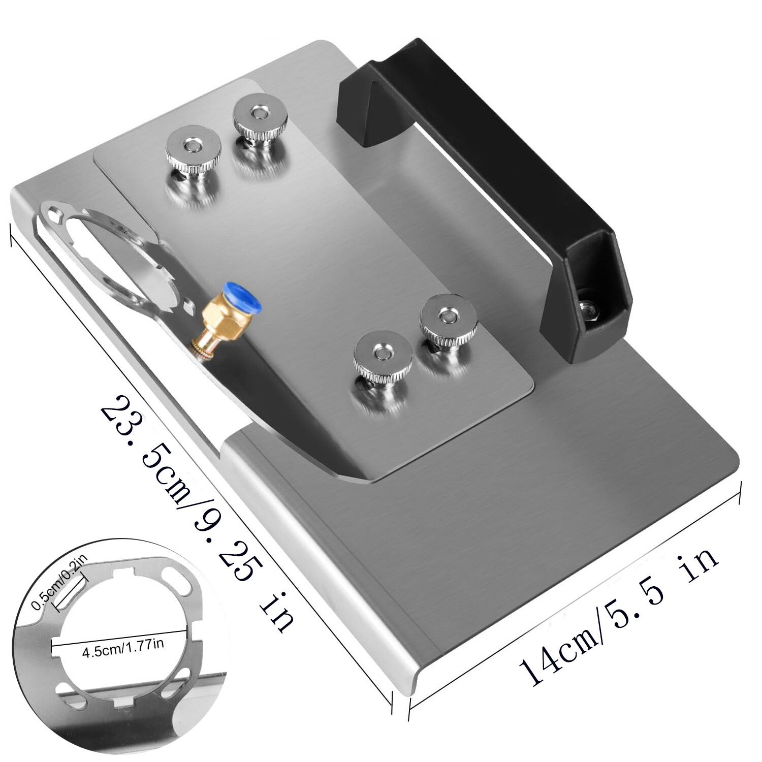 Angle Grinder Stand for Tile, 45° Chamfer Cutting Bracket for Ceramic & Stone