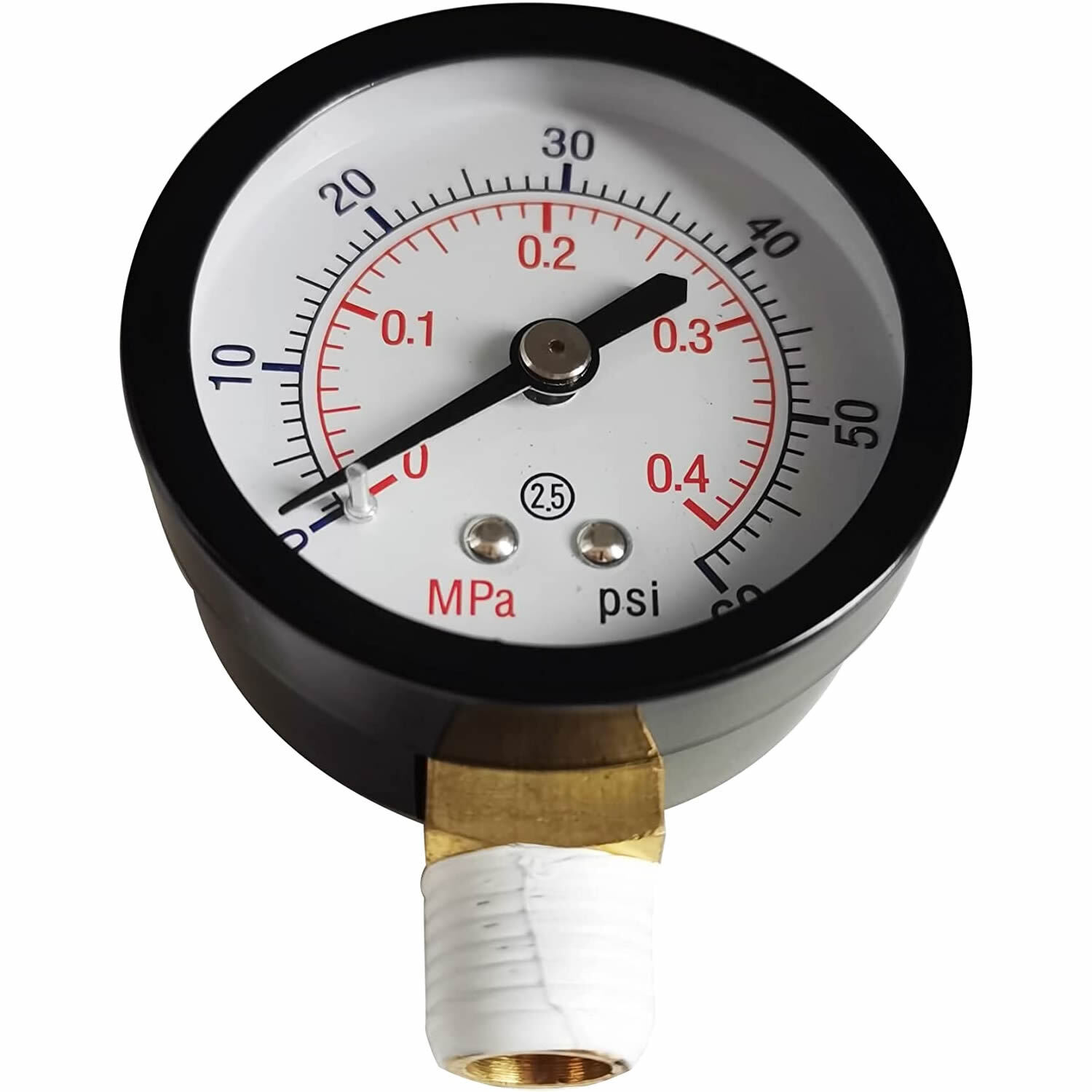 ECX270861 Pressure Gauge 0-60psi Replacement for Select Sand & D.E. Pool Filter