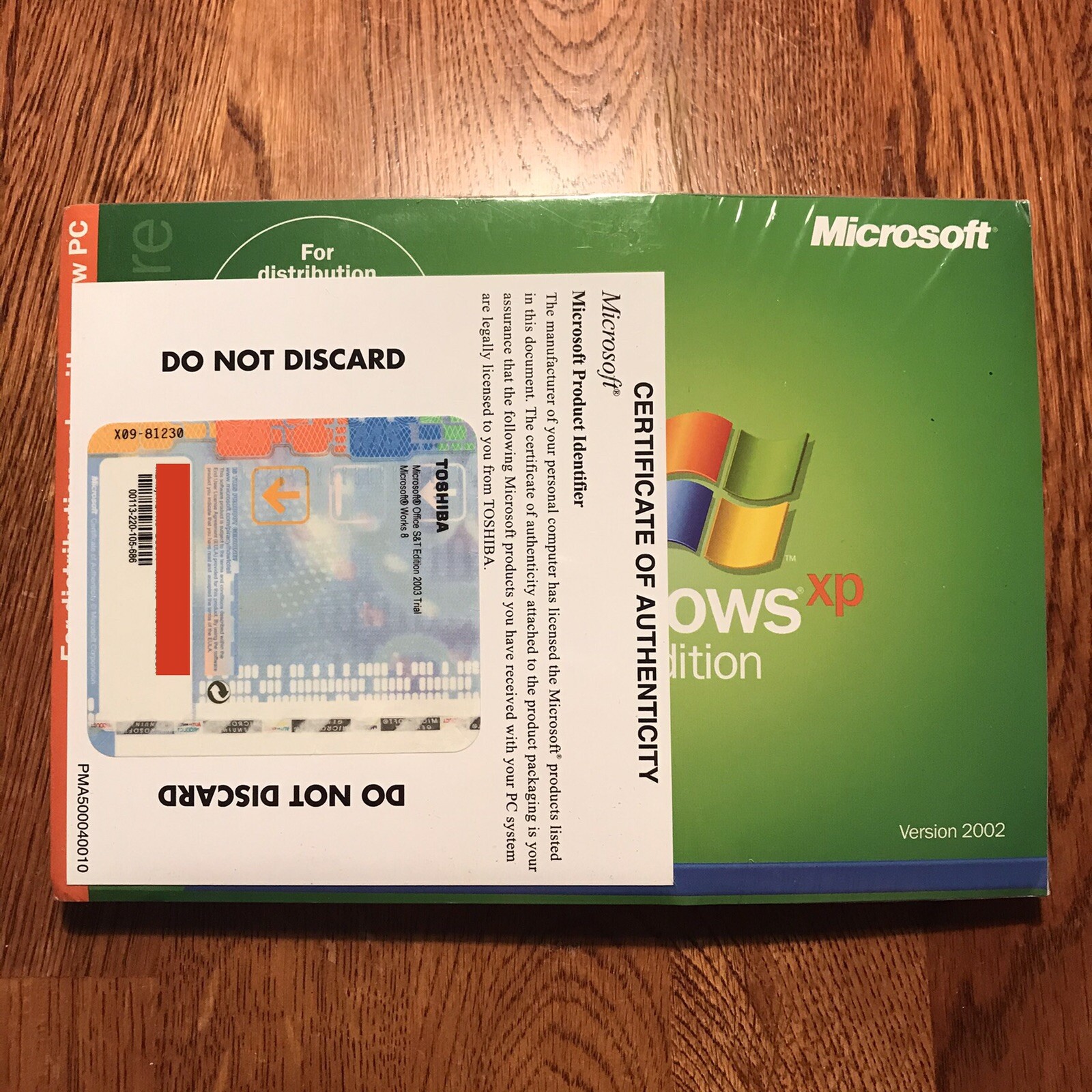 Toshiba L10/L15 Windows XP Home Laptop Recovery Media NEW SEALED