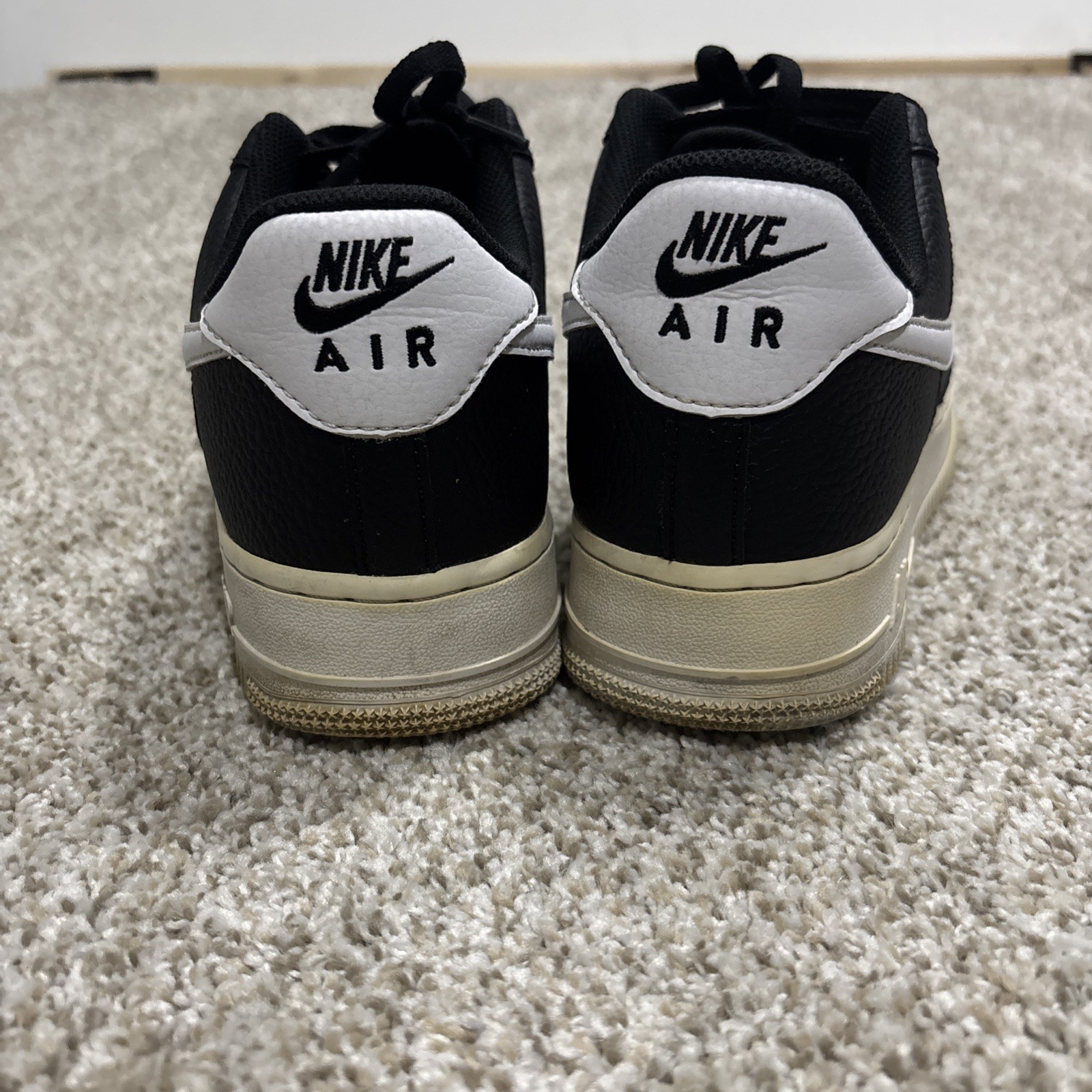 Men's Nike Air Force 1 '07 Black/White (CT2302 002) Size 11