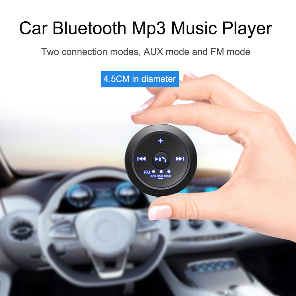 Wireless Bluetooth Receiver FM Transmitter Adapter USB AUX Plug For Car Audio