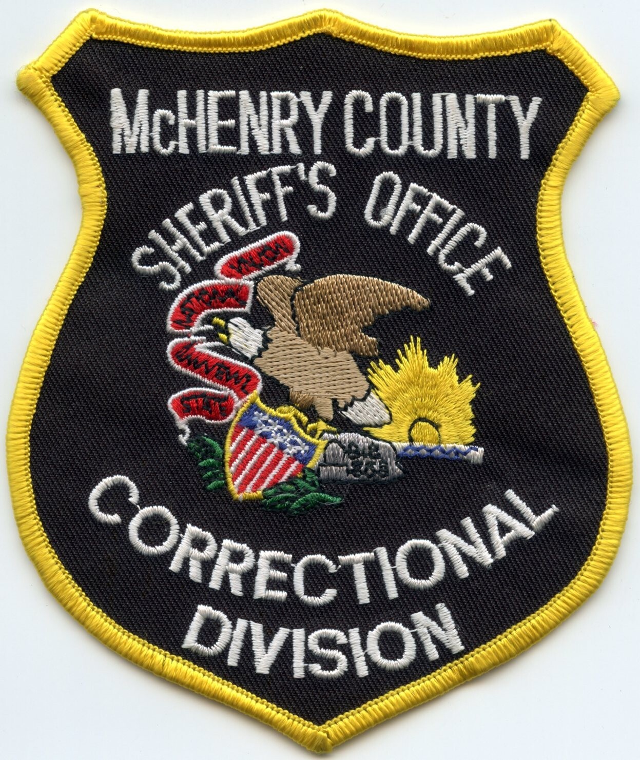 McHENRY COUNTY ILLINOIS CORRECTIONS DOC SHERIFF POLICE PATCH