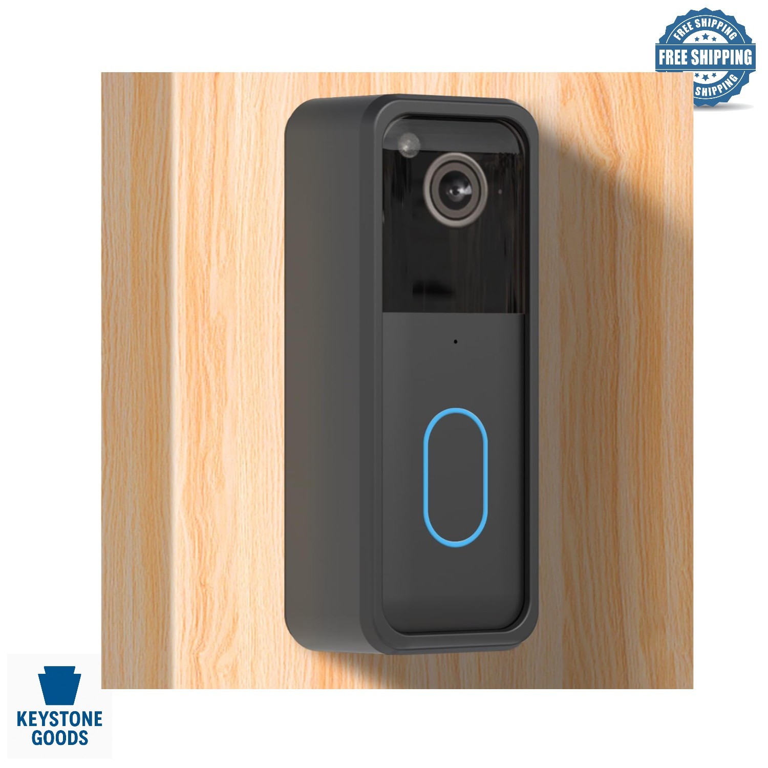 Blink Video Doorbell 2nd Gen Adhesive Mount & No-Drill Bracket