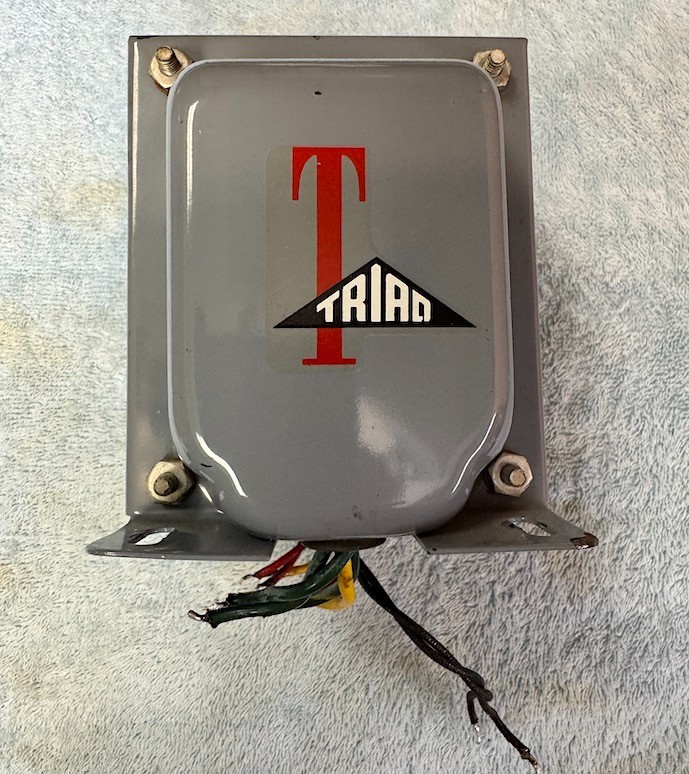 1 Triad GIANT R-21A power transformer 800VCT  200MA 5V @ 3A 6.3V @ 6A Ham radio