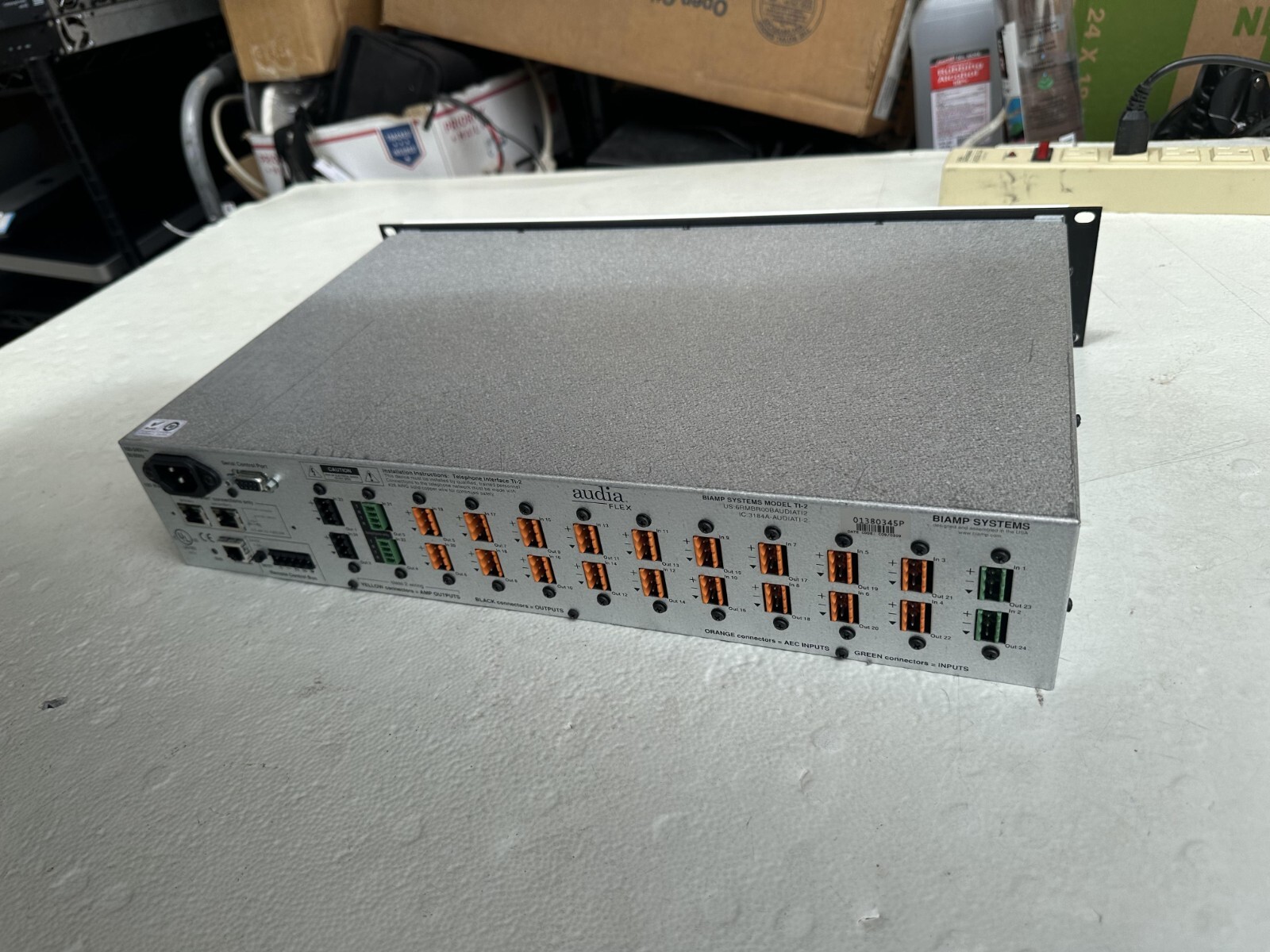BIAMP Systems Audia Flex Model TI-2 Digital Audio Processor. Fast free shipping.