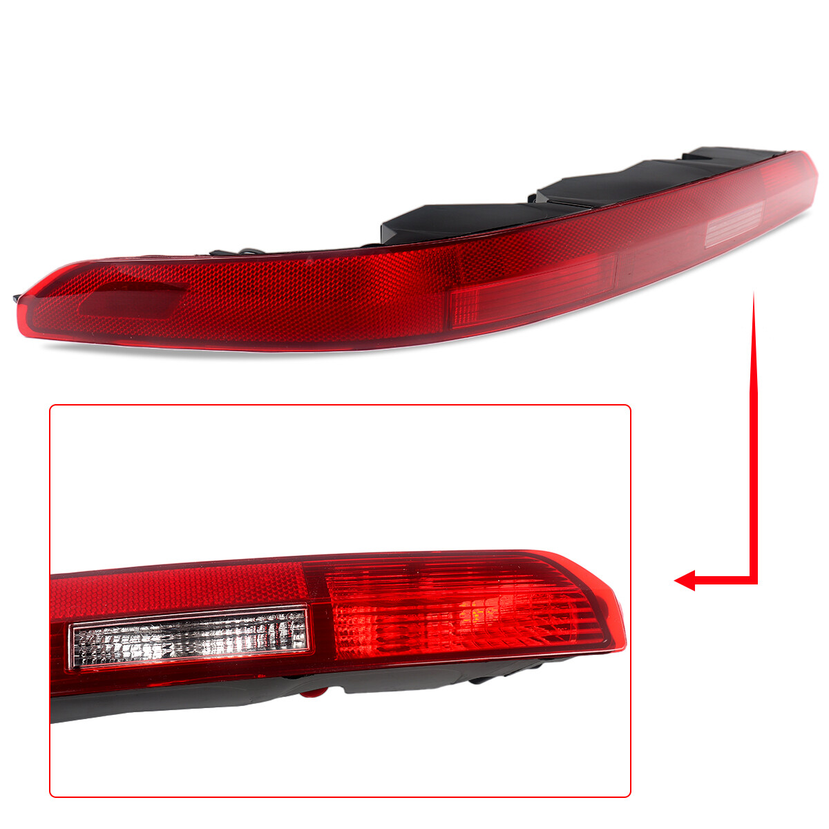 Left Side Rear Stop Lamp Tail Light Brake For Audi Q7 2016 2017-2020 4M0945095A