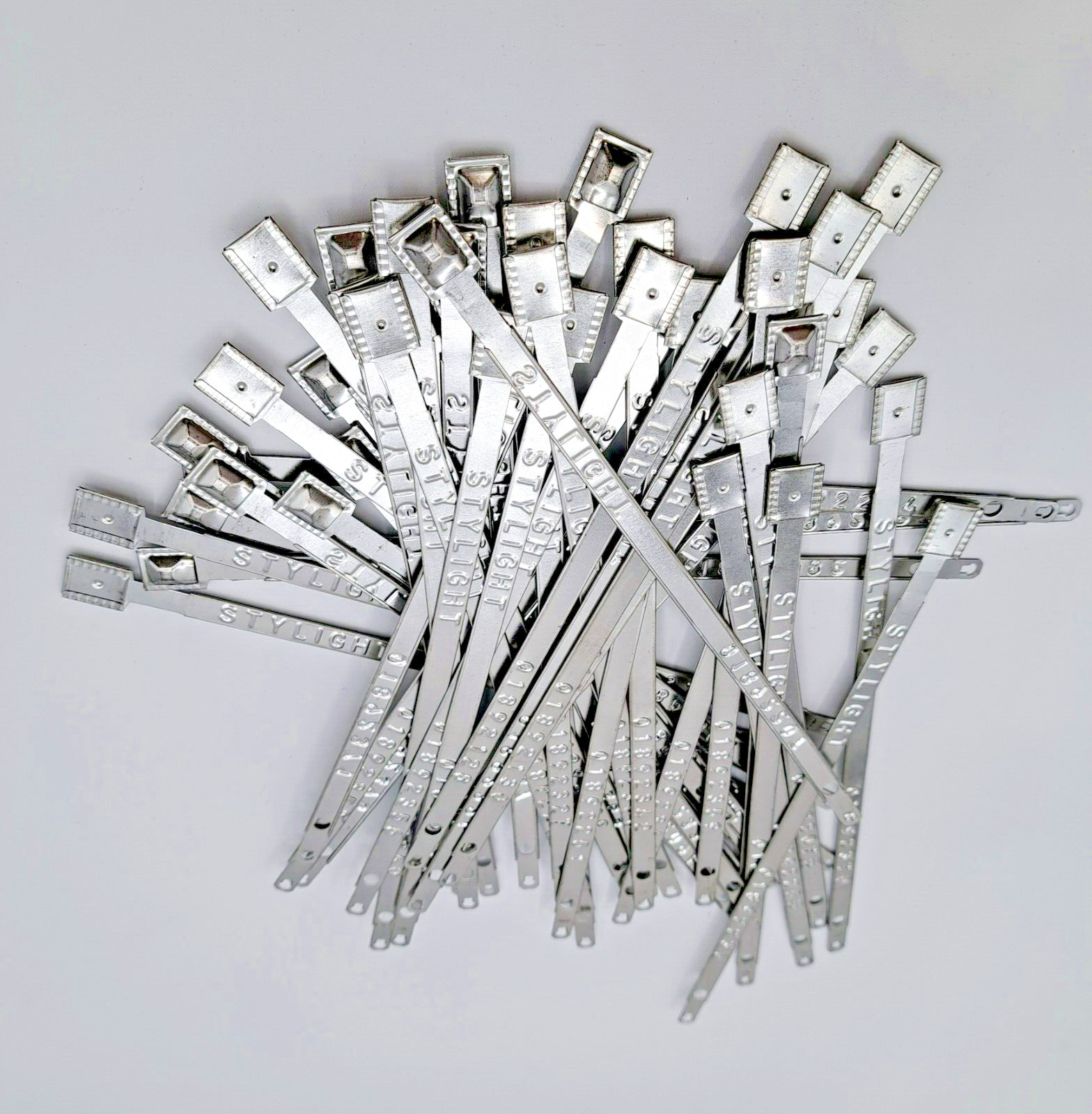 Set of 50 - METAL TRUCK SEALS - NUMBERED - 8”