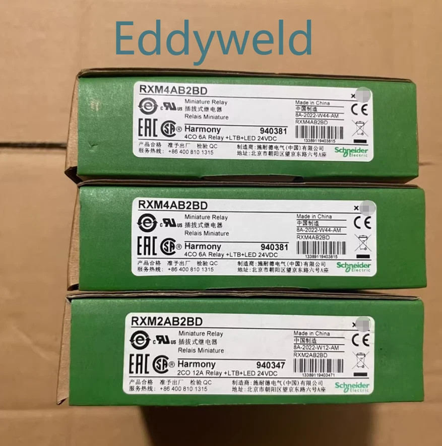 RXM4AB2BD 10X Brand New Schneider Relay 24VDC 4PDT RXM4AB2BD FAST SHIPPING