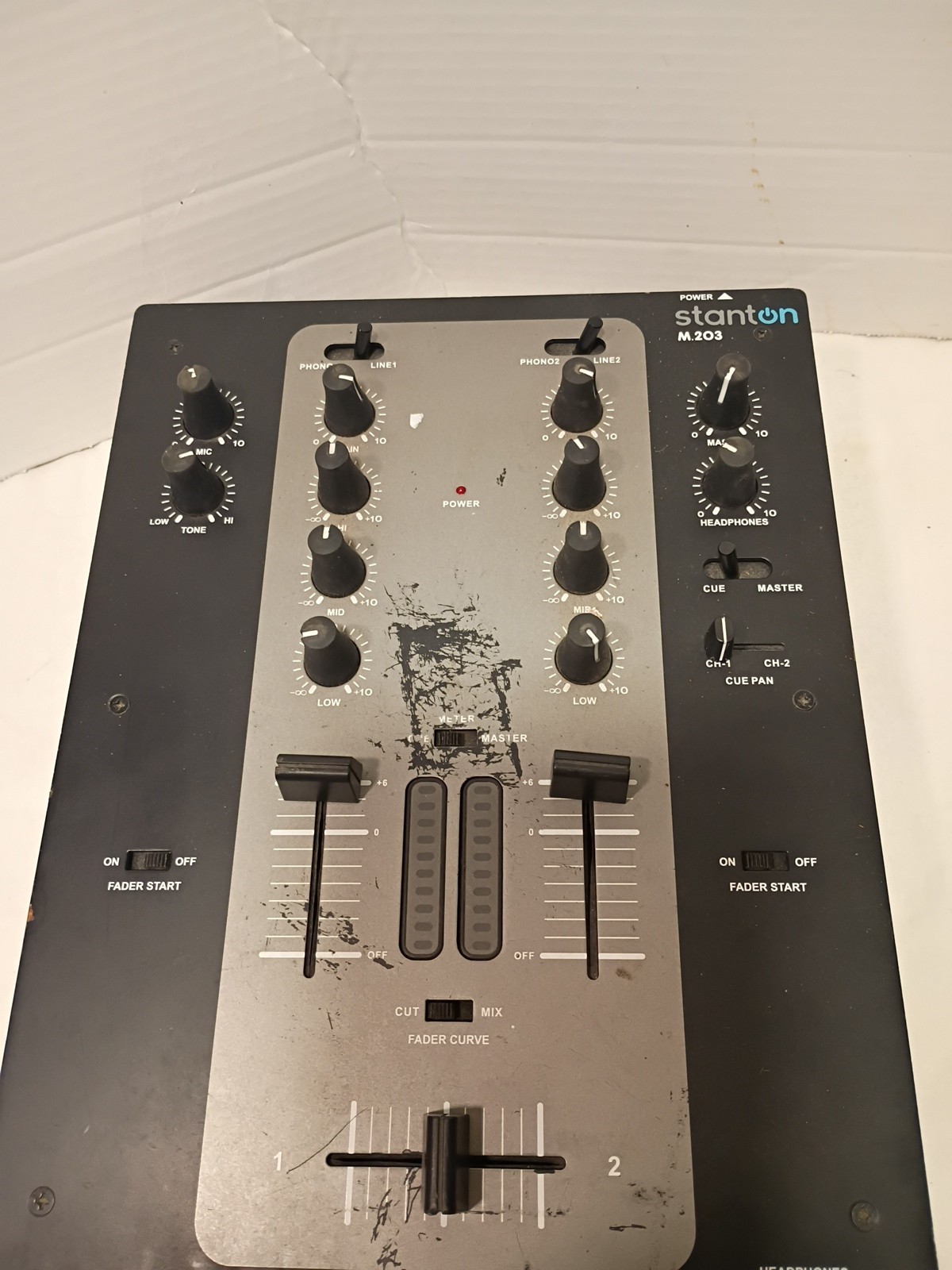 Stanton M.203 Mixer Untested As-Is A-8