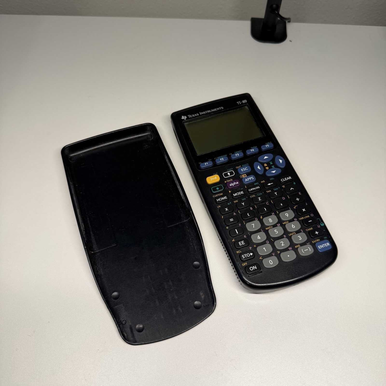 Texas Instruments TI-89 Graphing Calculator CAS Symbolic Math Tested w/Cover