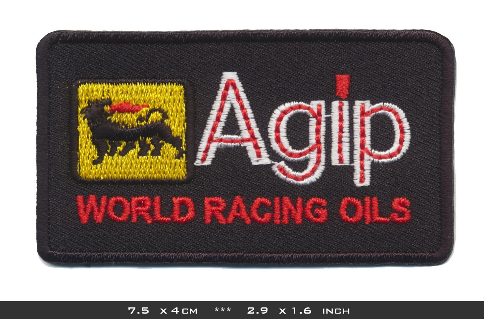 Agip Patches Embroidered Sew Iron On Motorsports Formula 1 F1 Racing Italy v2