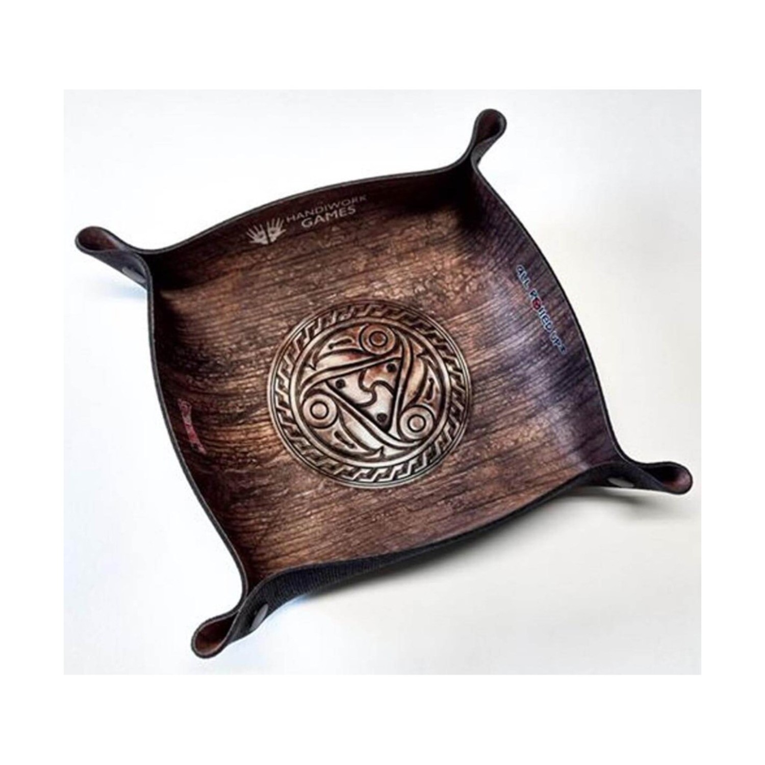 All Rolled Folding Square Dice Tray A  Beowulf - Hawk Triskele Folding Squ New