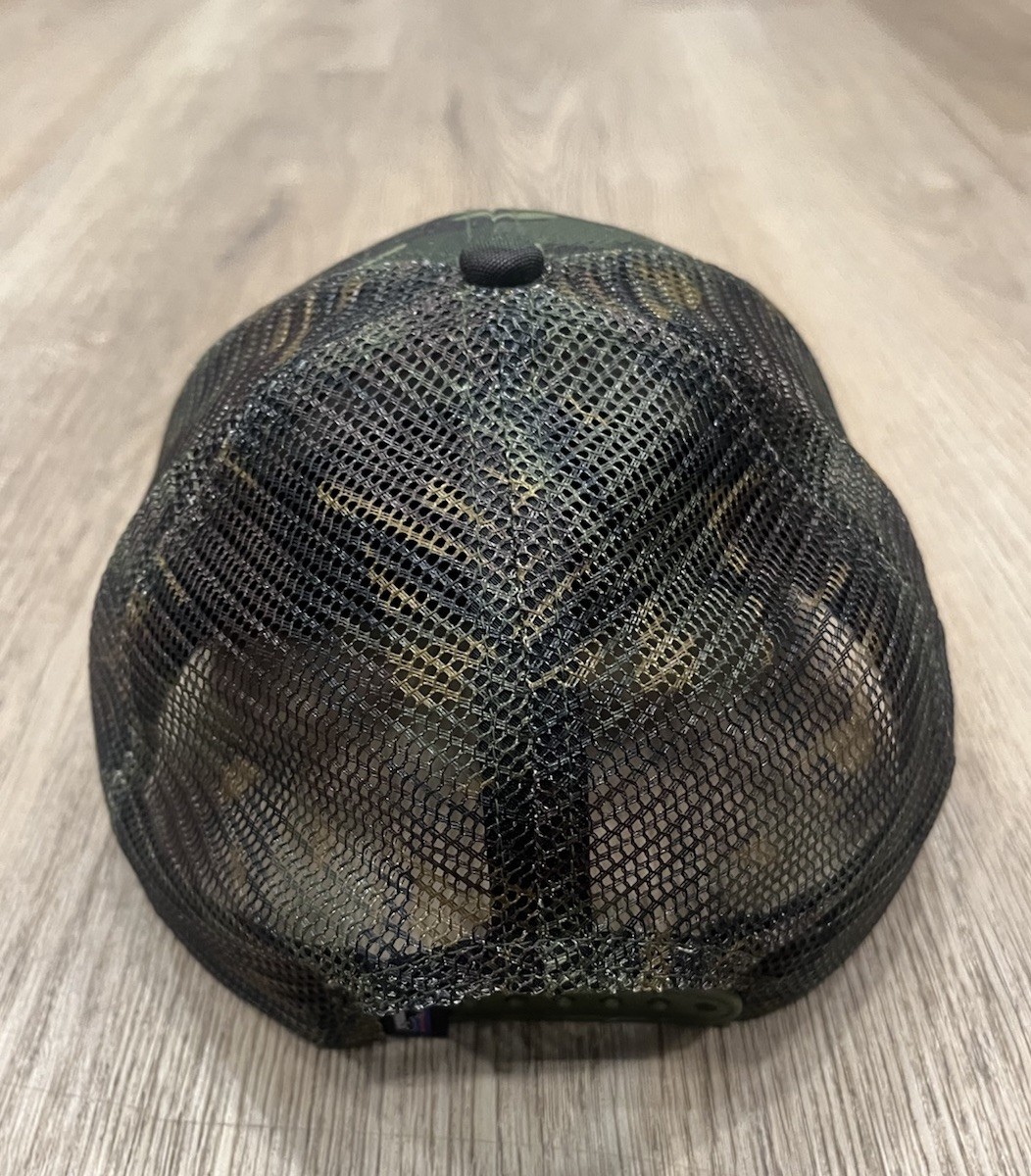 Patagonia Camouflage Trucker Hat Cap Outdoor Mesh Snapback