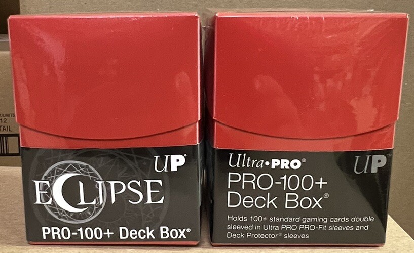 Ultra Pro Eclipse PRO-100+ Red Brand New
