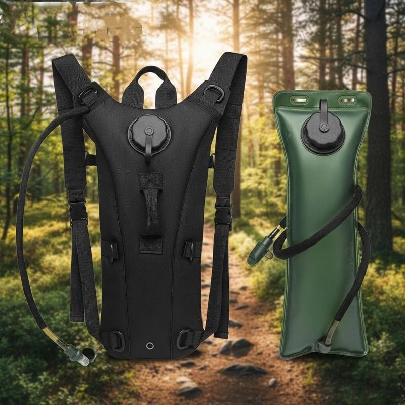 3L Tactical Hydration Backpack ladder Water Bags Hunting Climbing Hiking Black