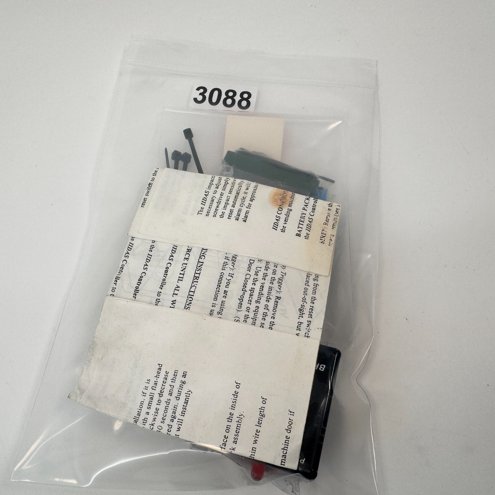 BRW Control Systems IIDAS Maximum Vending Machine Security Device UNTESTED NOS