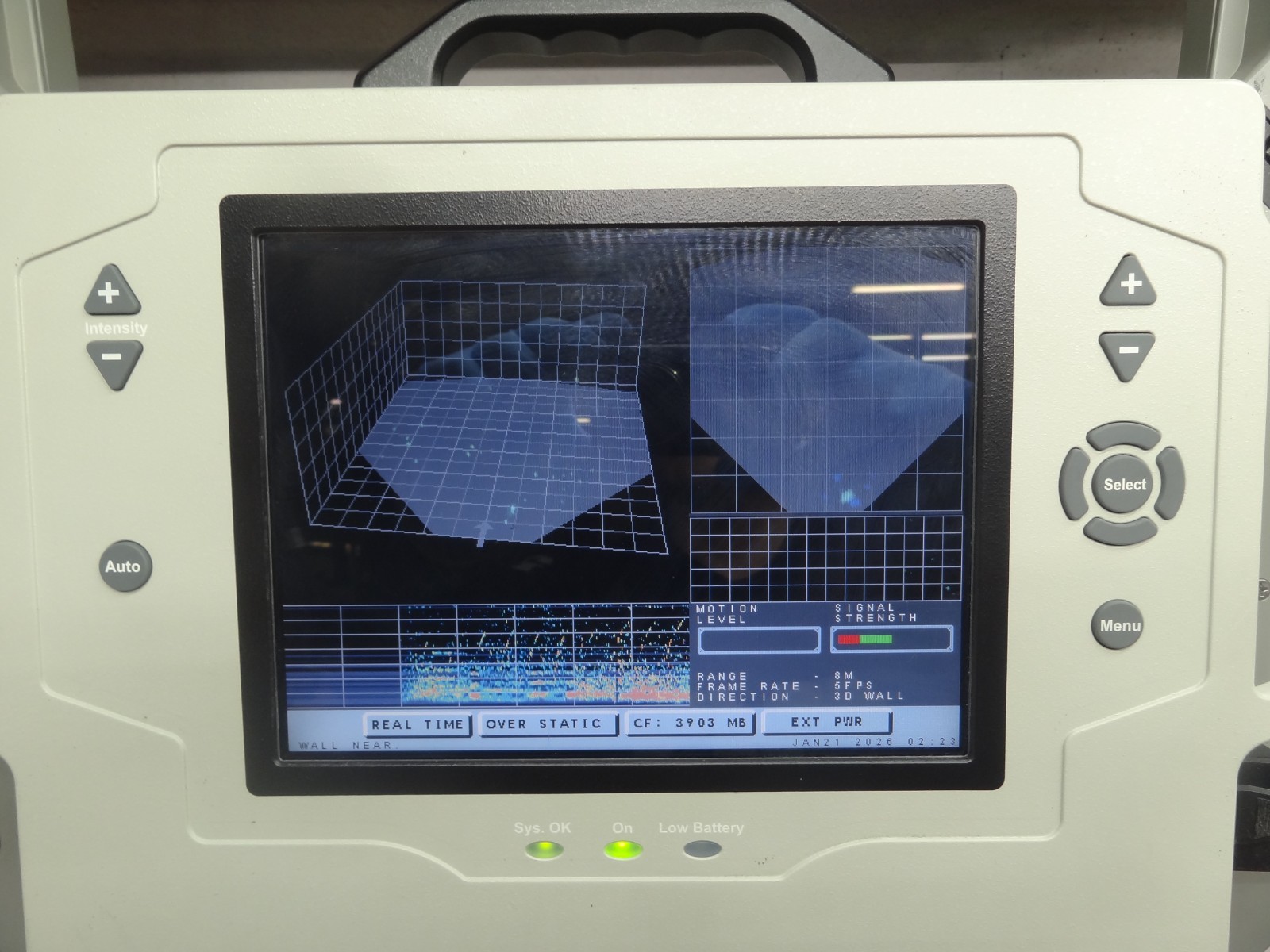 CAMERO XAVER 800 HIGH-PERFORMANCE 3D THROUGH-WALL IMAGING SYSTEM **READ** T9-D11
