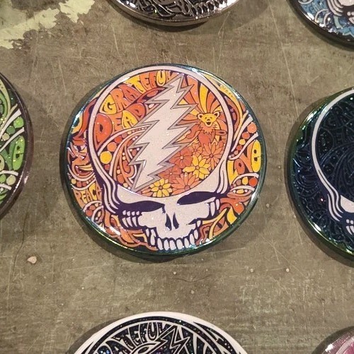 Danny Steinman BNG Official GRATEFUL DEAD V2 Stealie  FIRE & ICE Variant
