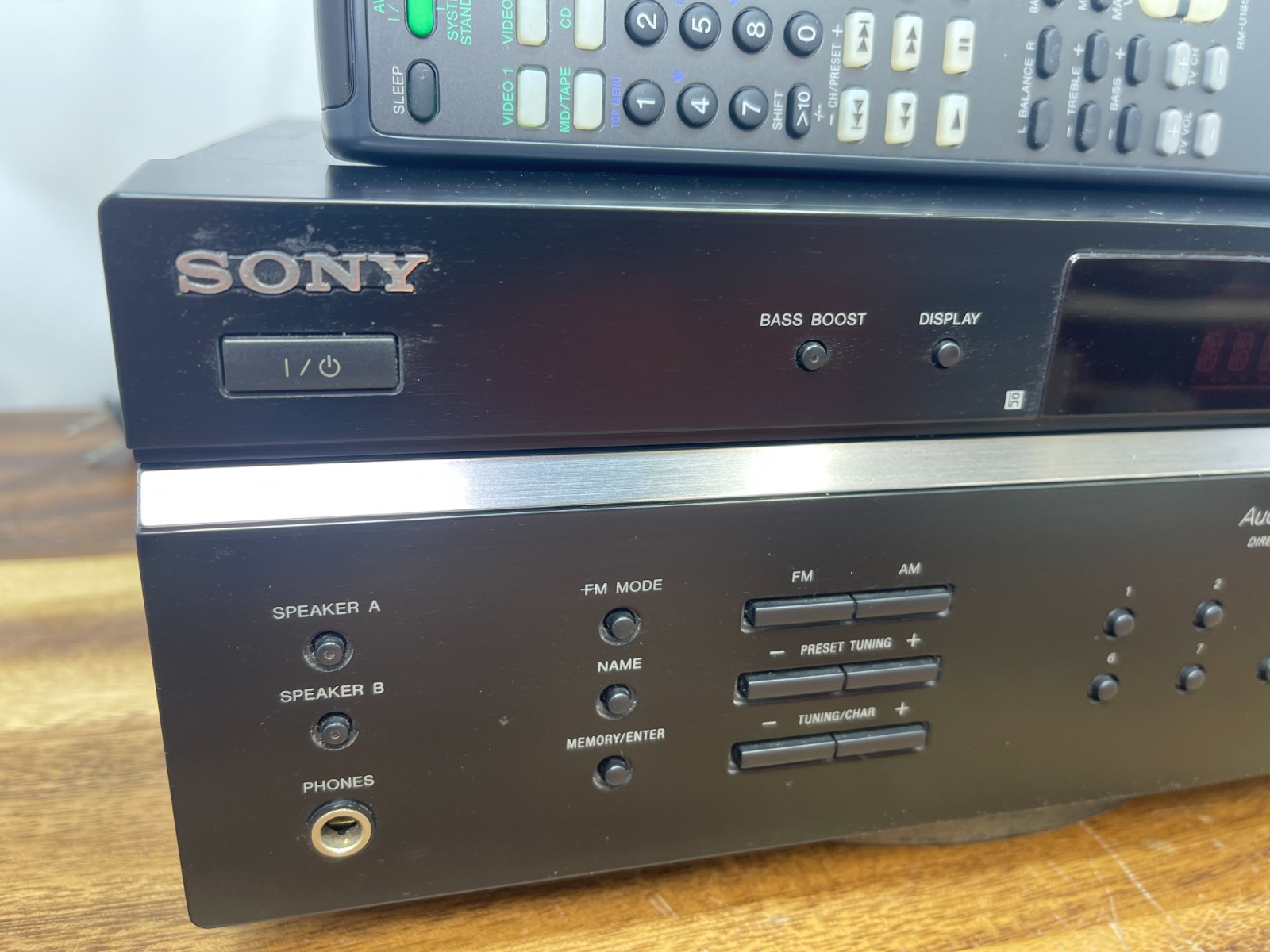 Sony STR-DE197 FM Stereo Receiver Original Remote, Antennas Bundle FREE SHIPPING