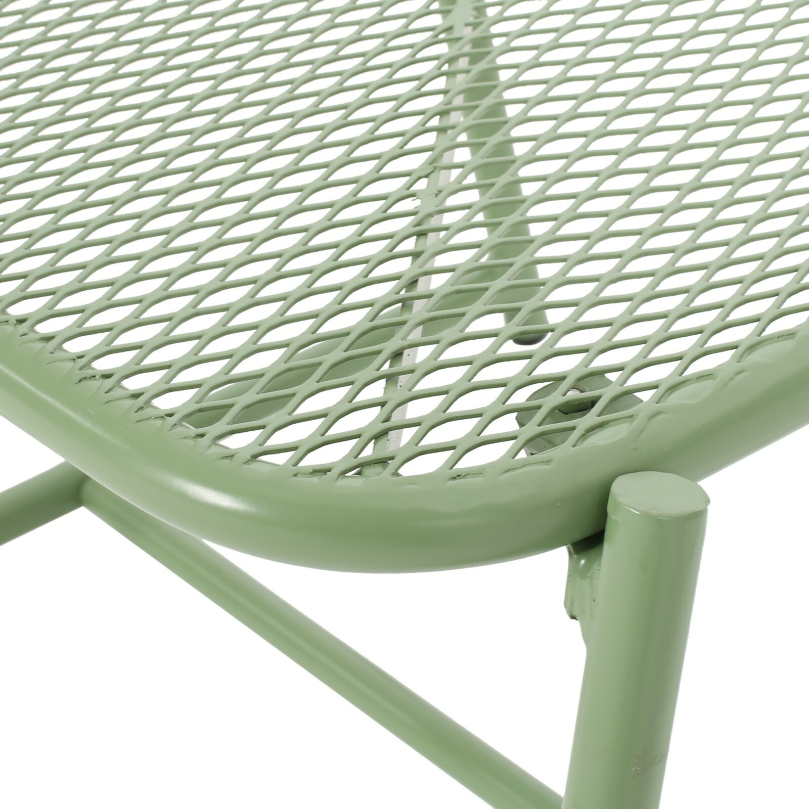 Outdoor Modern Iron Mesh 2 Seater Chat Set