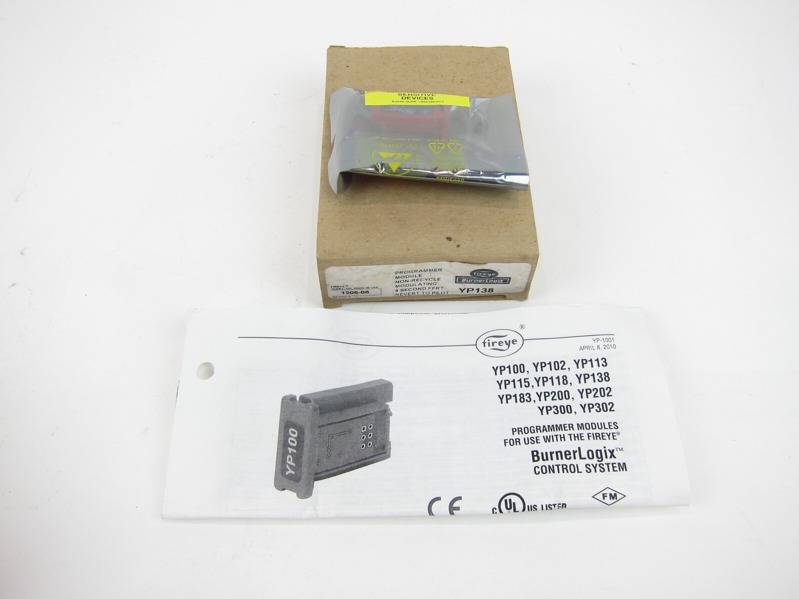 NEW Fireye YP138 Non Recycle Modulating Programmer Module