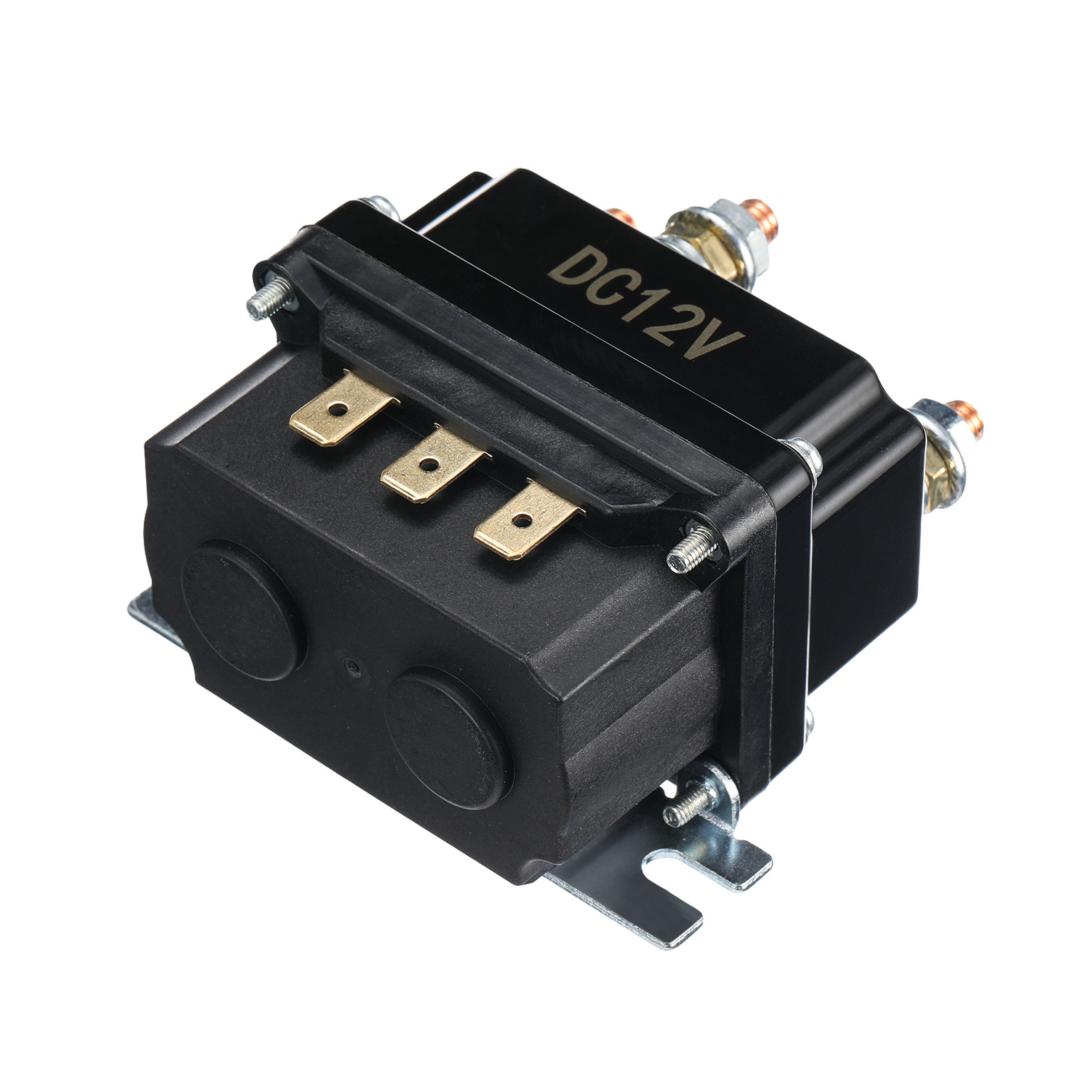 Solenoid Relay Contactor 12V 250A for Warn Winch ATV UTV Heavy Duty M6 Terminal