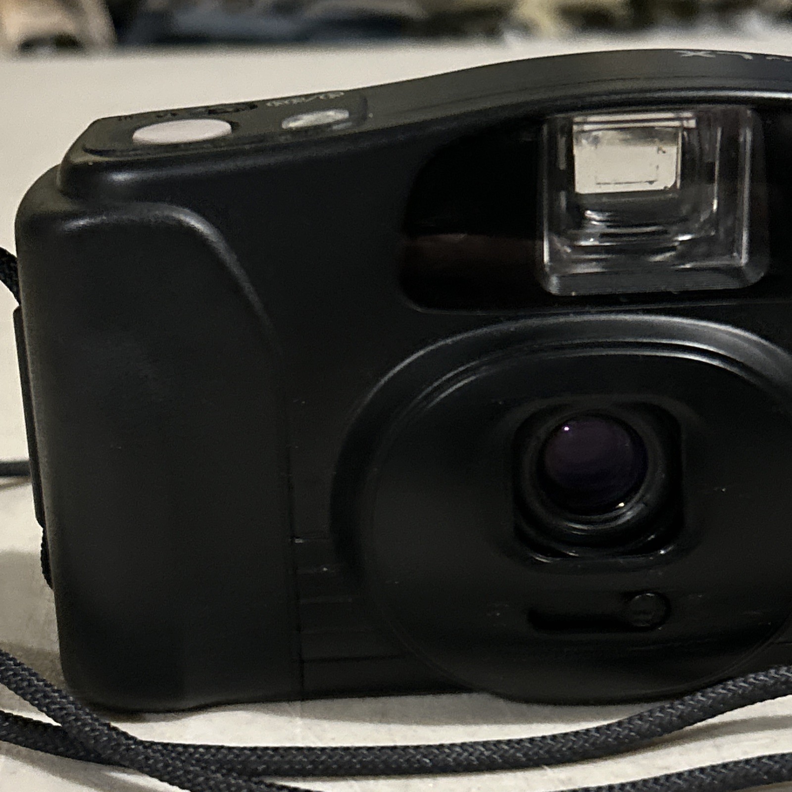 Canon Snappy LX 35mm Camera Point and Shoot Camera with Case Tested Working