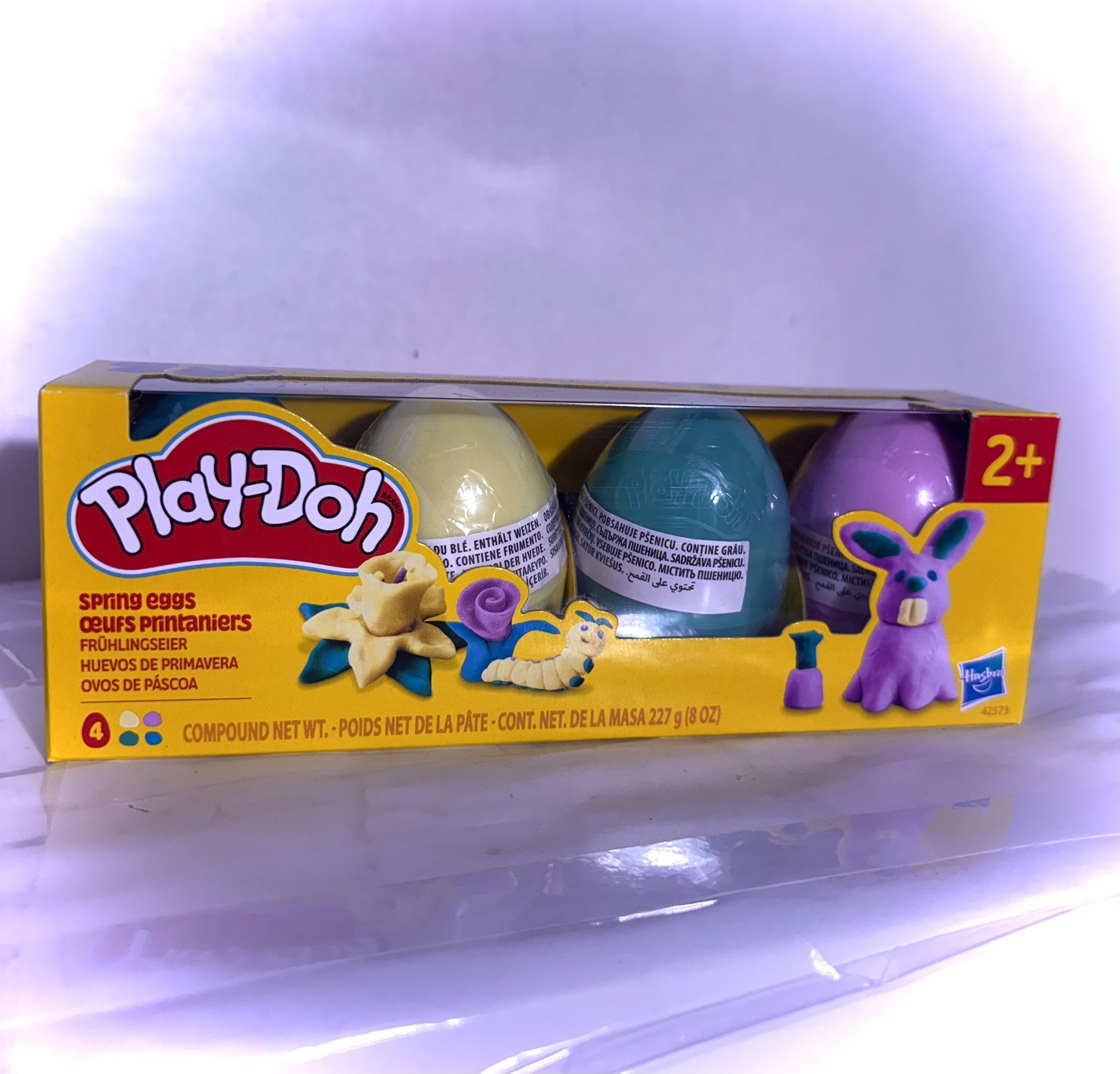 Play-Doh Spring Eggs Easter Eggs - 4 Pack for Kids Present Toys