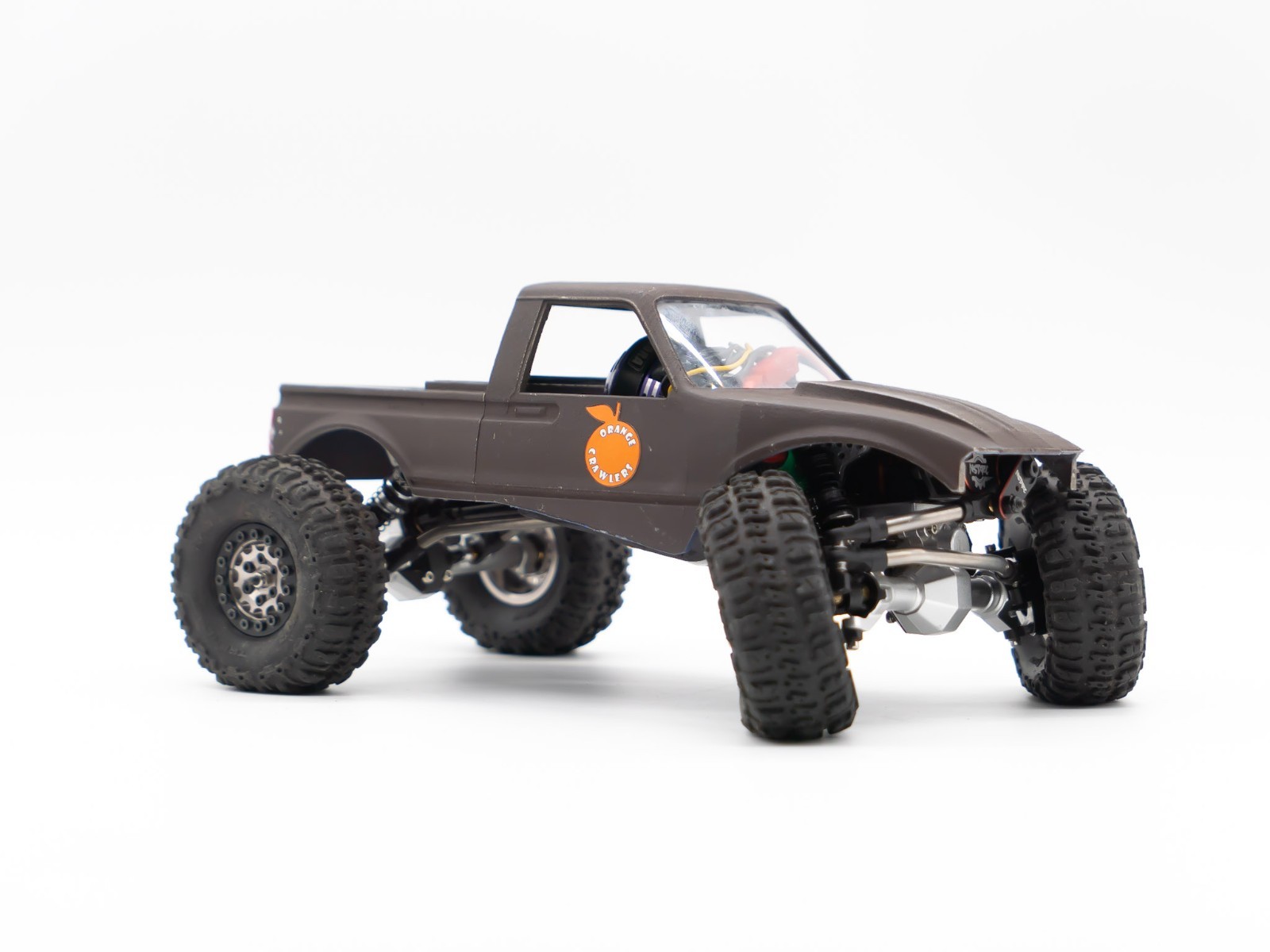 SCX24 Sliver Pro Stainless. 15° skid, adjustable geometry, sliders, mag mounts