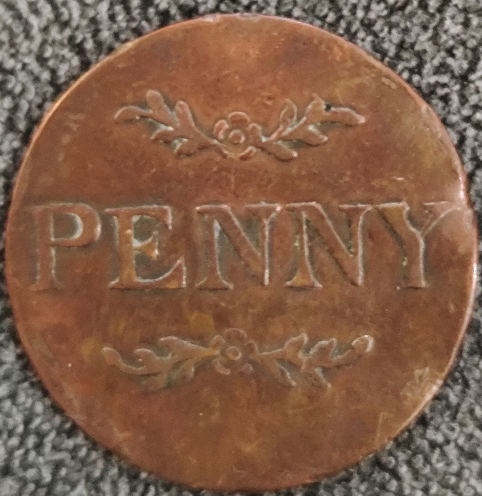 Penny - Christ's Hospital  1800 🇬🇧 UK SCARCE very Rare Co-operative Tokens