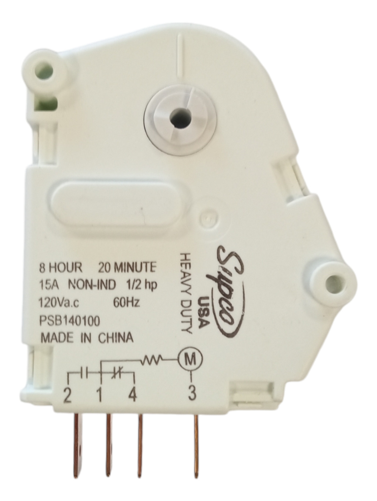 Supco SZ3081180 Refrigerator Defrost Timer Replaces Sub-Zero 3081180