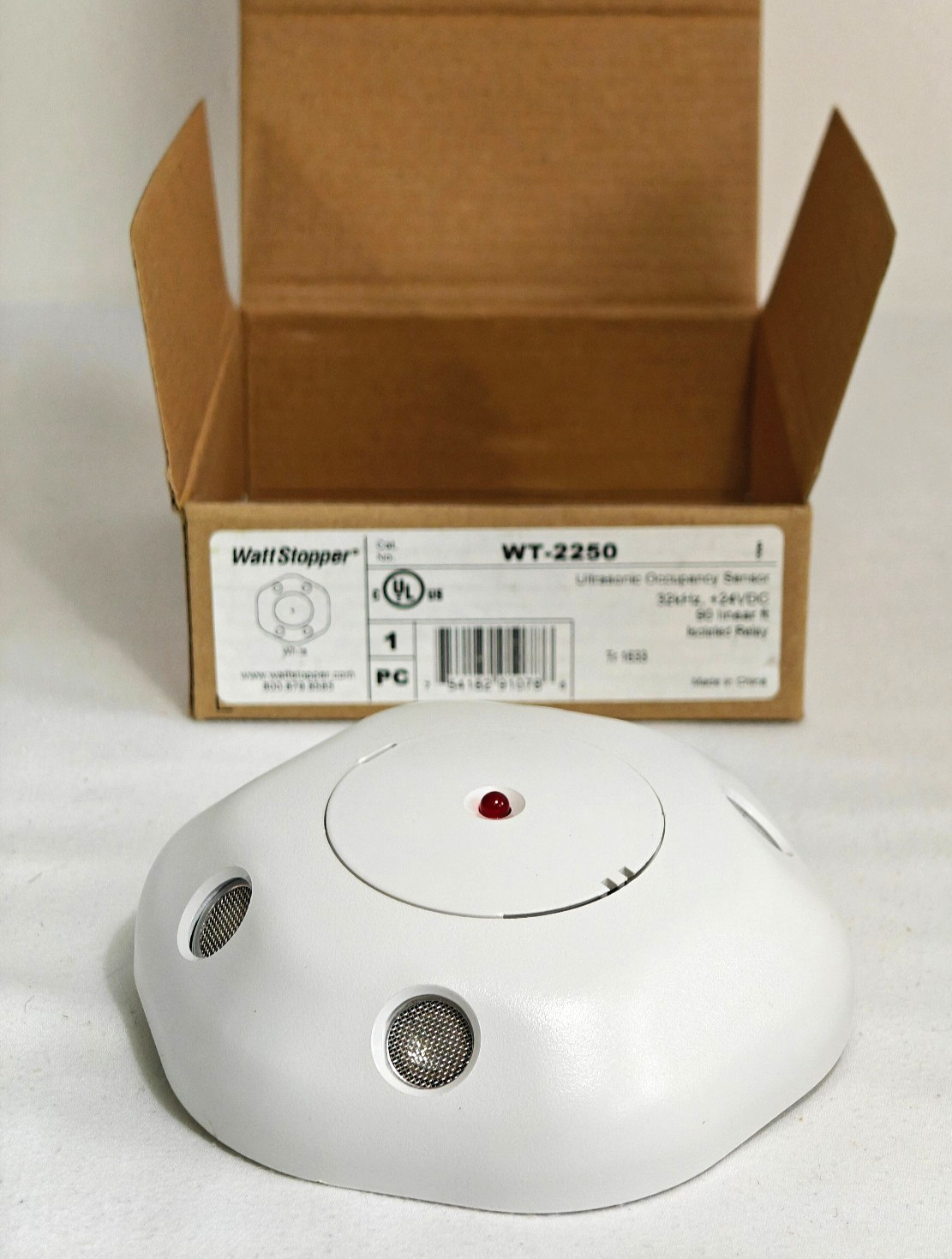 Wattstopper WT-2250 Ultrasonic Occupancy Sensor - NEW