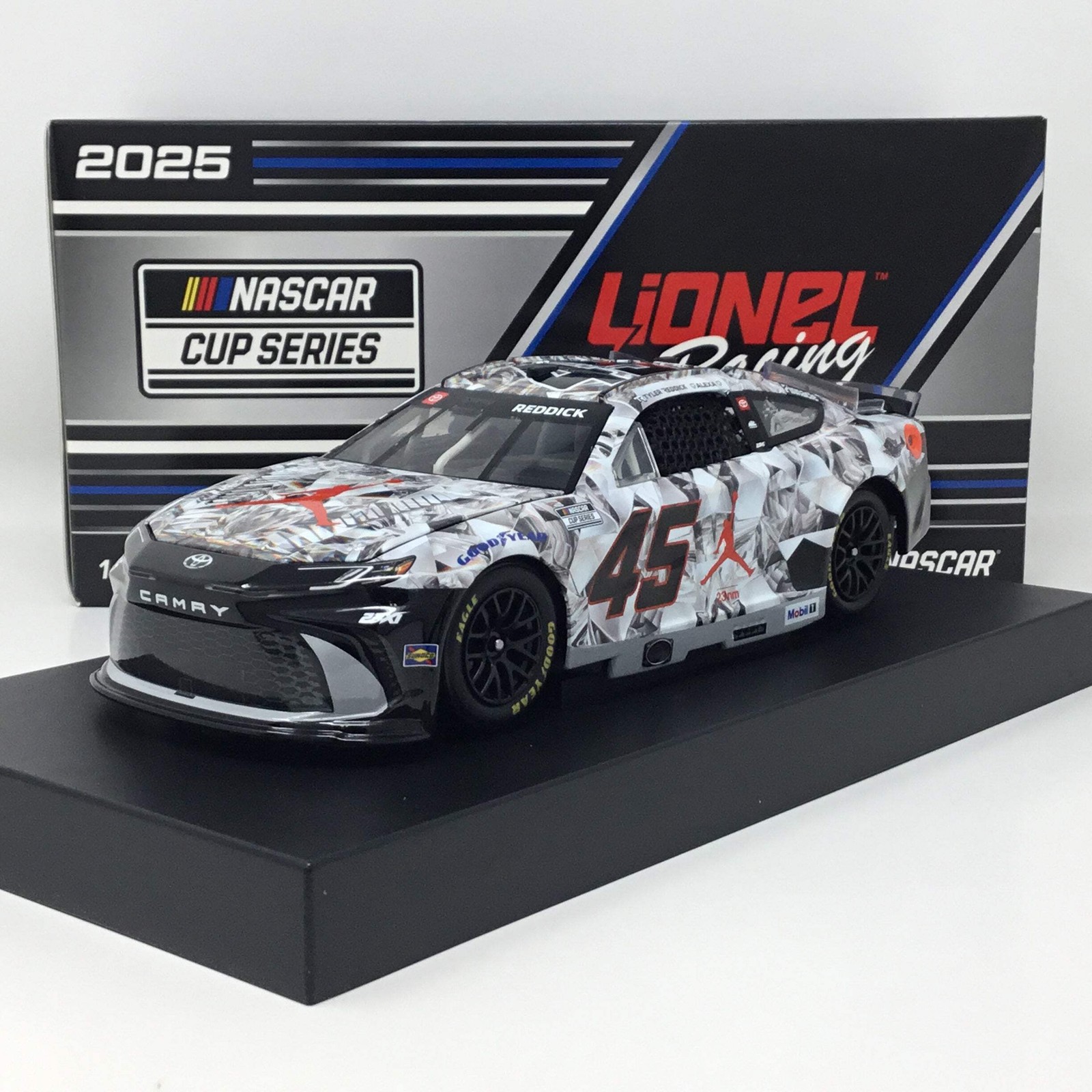 Tyler Reddick 2025 Jordan Brand Crystal 1:24 Diecast