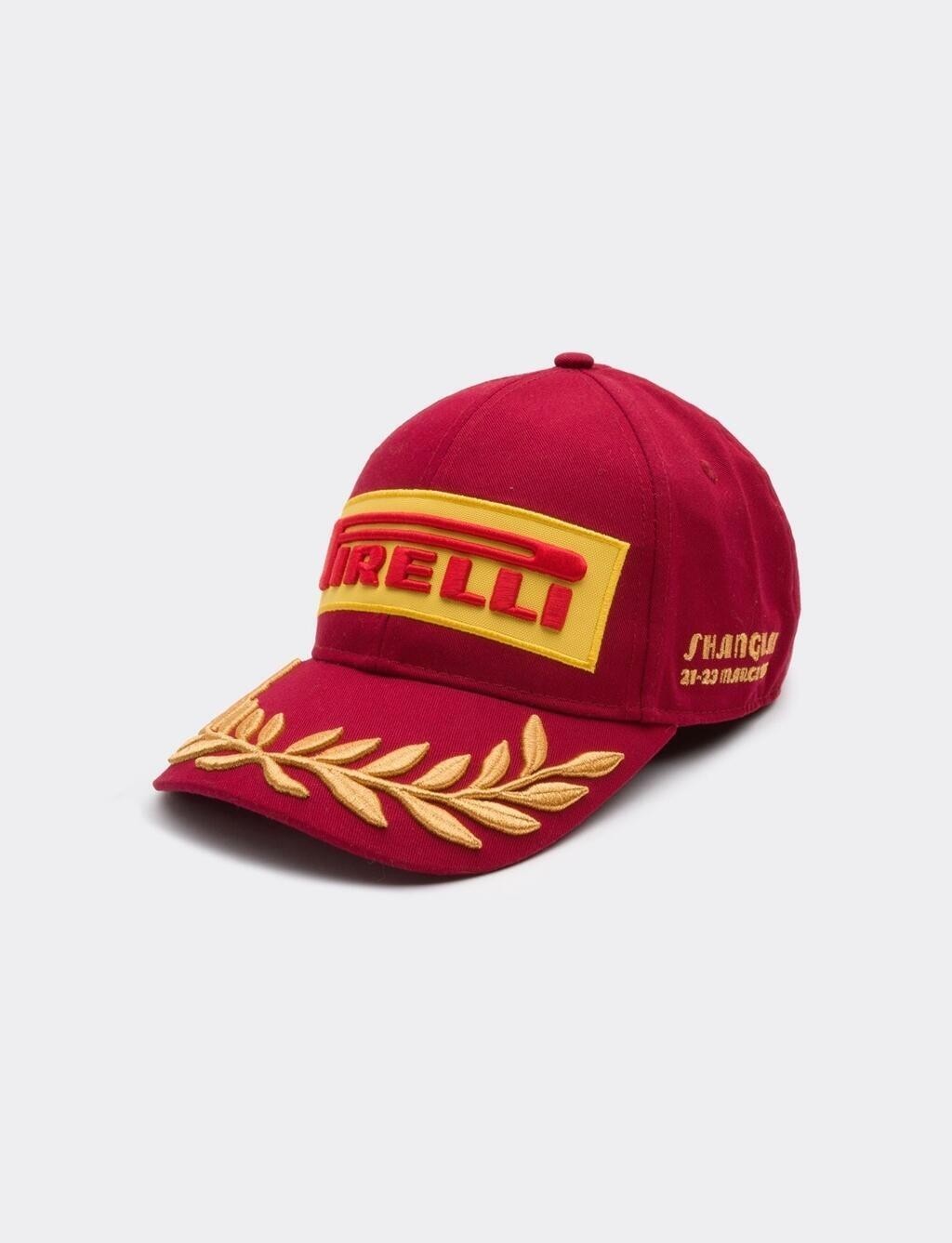 Pirelli F1 Racing Men's Casual Outdoor Sports Baseball Cap Adjustable Red