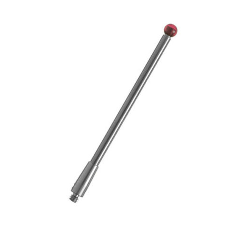 CMM Styli M2 Thread 3.0mm Ruby Ball Tungsten Carbide Stem L40mm for A-5003-0041