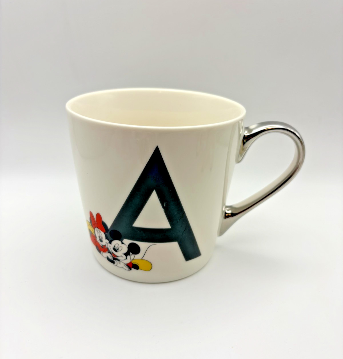 Tesco Disney MIchkey Mouse Alphabet Initial 'A' Ceramic Mug