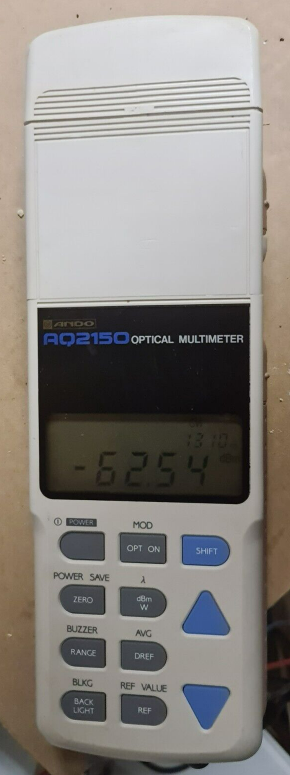 Ando AQ2150 Optical Multimeter +AQ2752 Sensor Unit + AQ4351 Unit