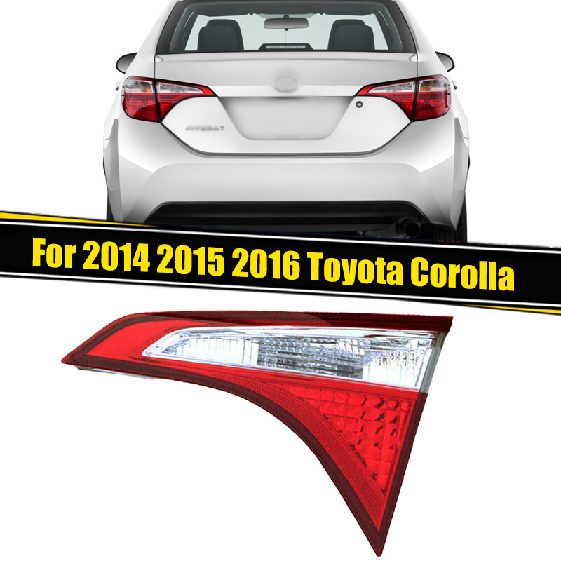 For 2014 2015 2016 Toyota Corolla Tail Light Lamp Inner Passenger Side TO2803114