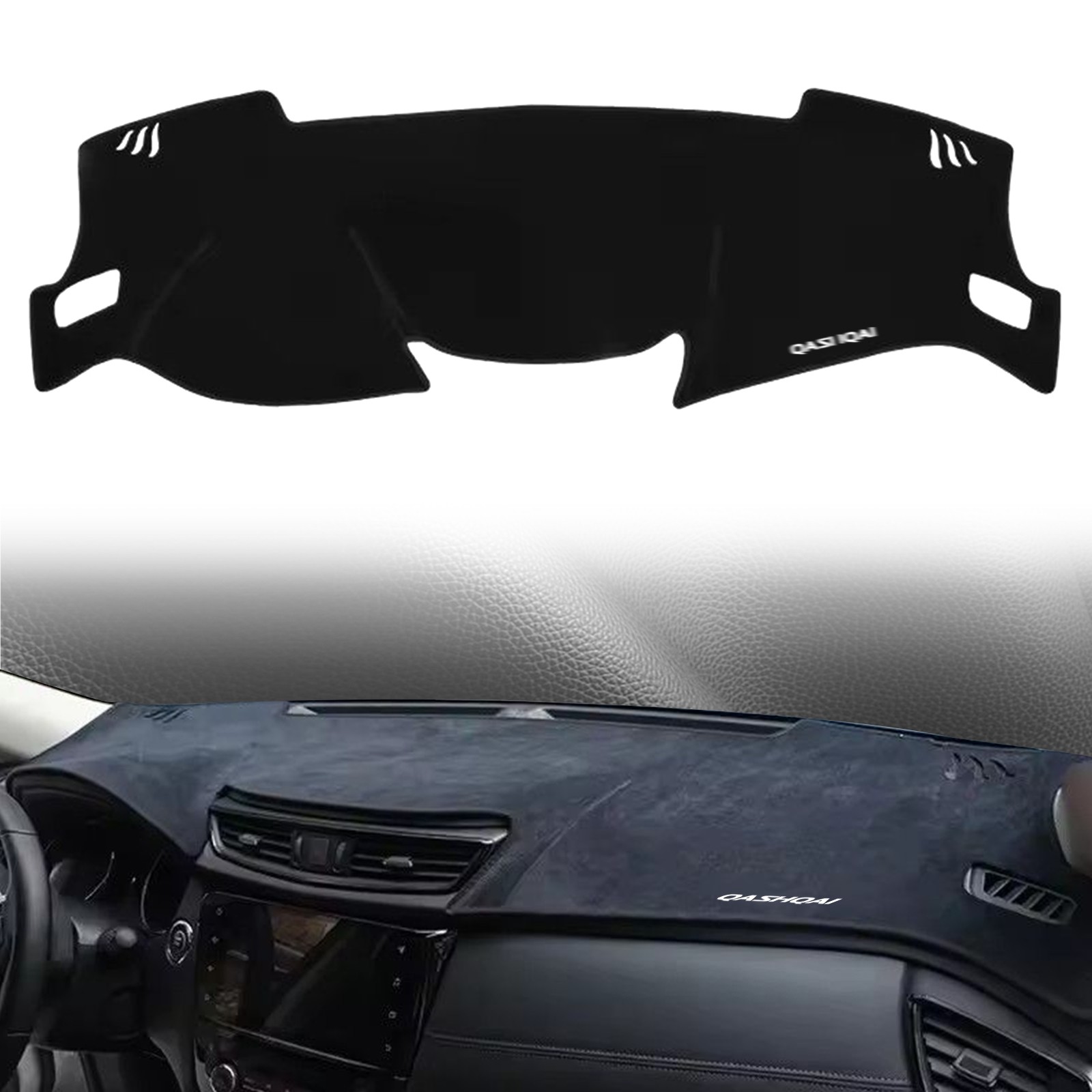 for Nissan Qashqai J11 2020-2014 LHD Dashboard Pad dashmat Leather Accessories